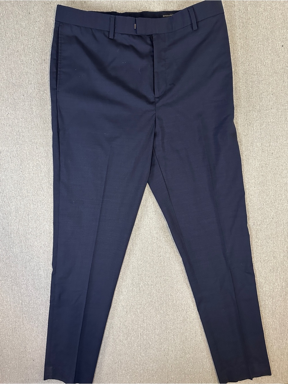 Banana Republic‎ Navy Tapered Fit Dress Pants